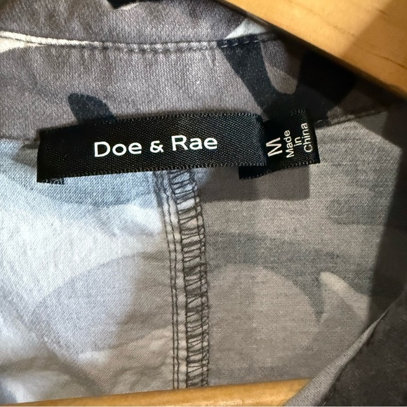 Doe & Rae Brown and Black Button Down Shirt - Picture 3 of 11